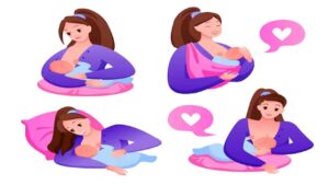 correct breastfeeding position