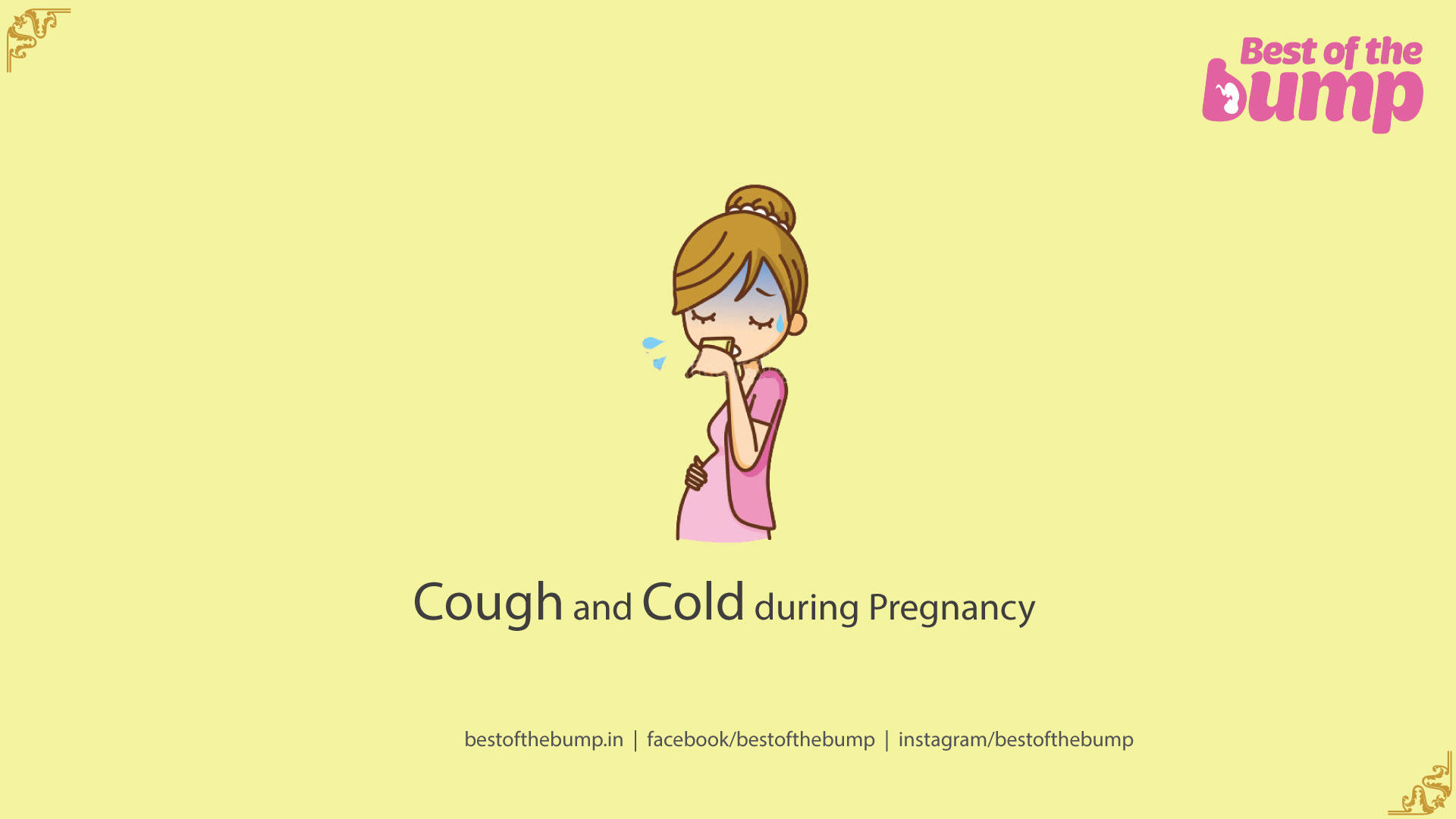cough cold during pregnancy