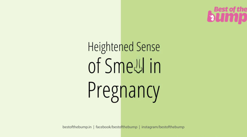 Heightened Sense of Smell