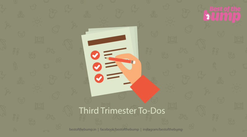 Third Trimester To-Dos